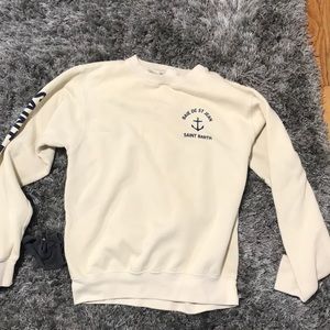 Crew neck sweatshirt